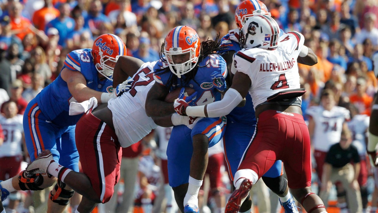 Gators knocked out of division contention with OT loss to South Carolina